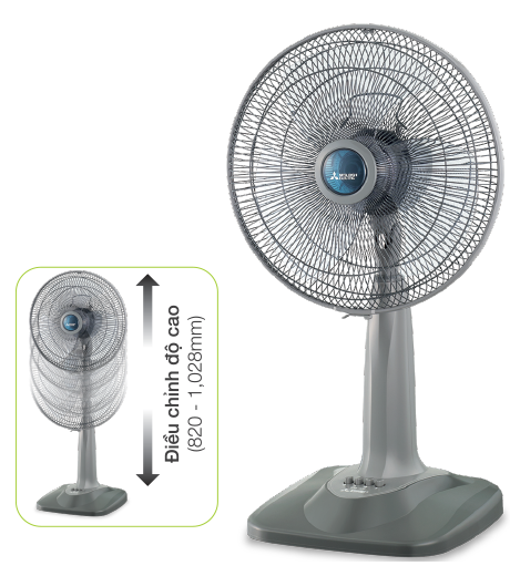 Quạt lững Mitsubishi Electric R16-GT