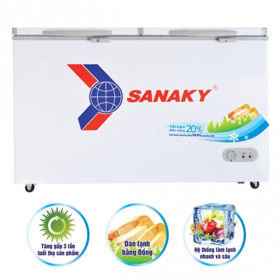 Tủ đông Sanaky VH-2299A1 220 lít
