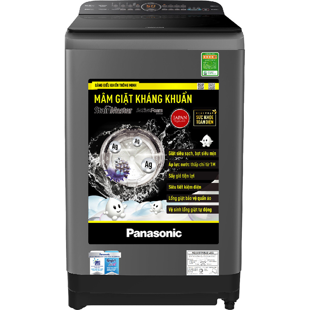 Máy giặt cửa trên Panasonic 8.5 kg NA-F85A9DRV