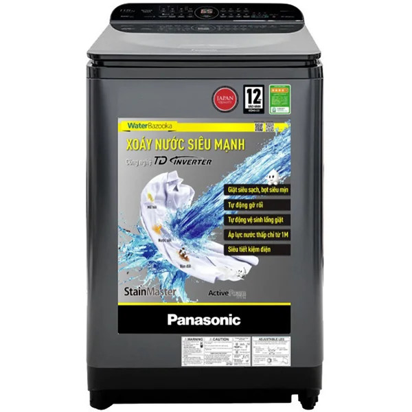 Máy giặt cửa trên Panasonic Inverter 10.5 Kg NA-FD10AR1BV