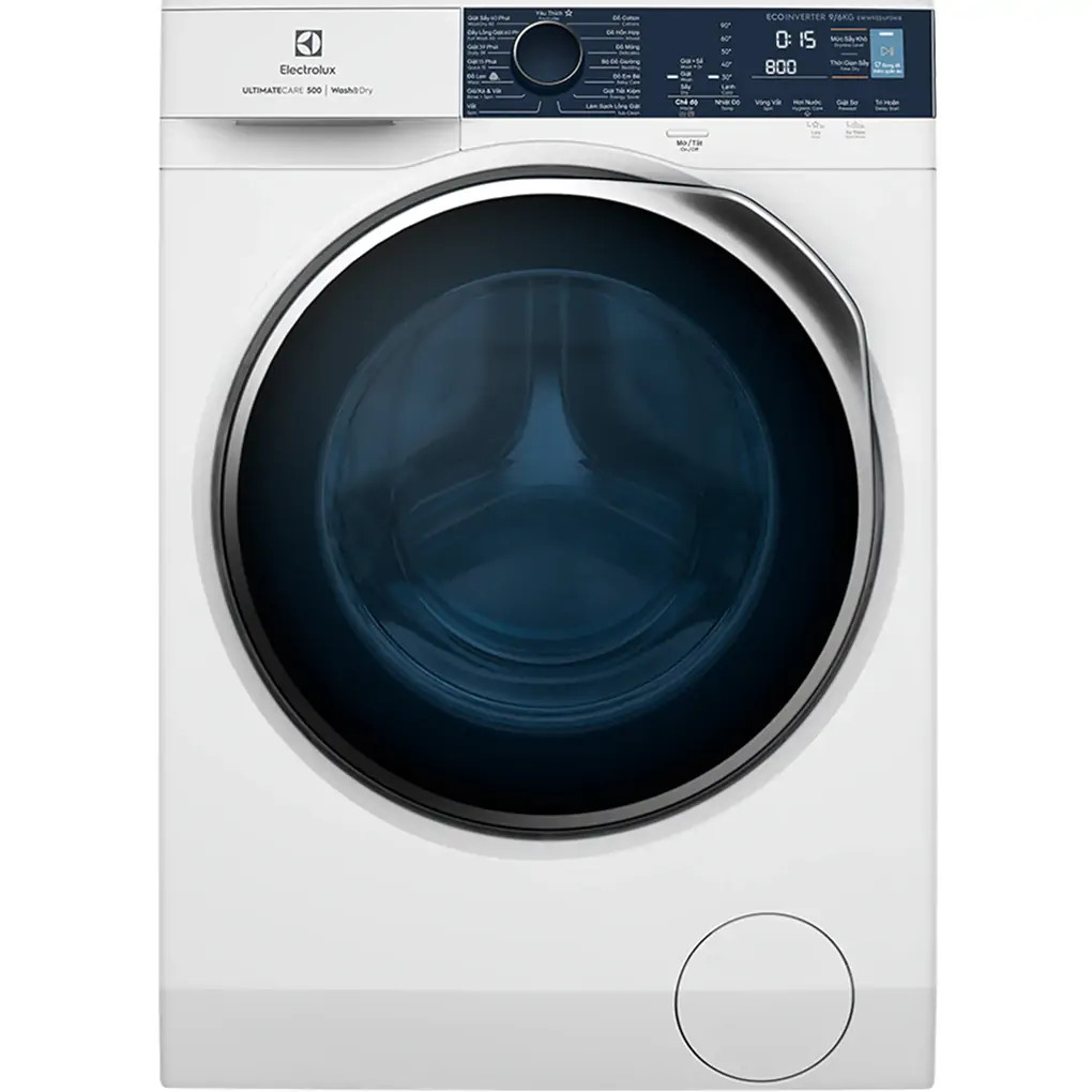 Máy giặt 9kg sấy 6kg Electrolux Inverter EWW9024P5WB