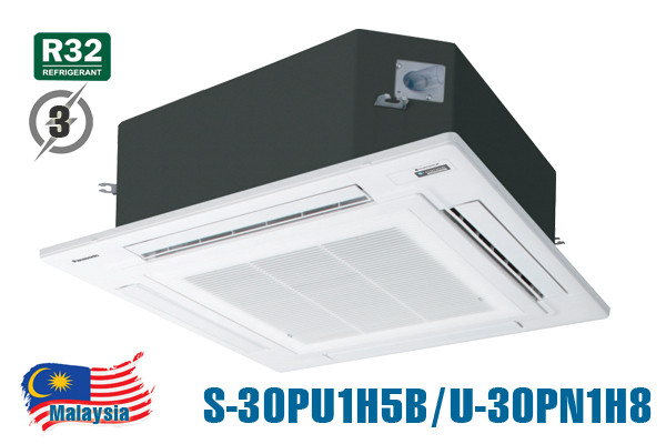 Điều hòa âm trần Panasonic 30000Btu 3 Pha S-30PU1H5B/U-30PN1H8