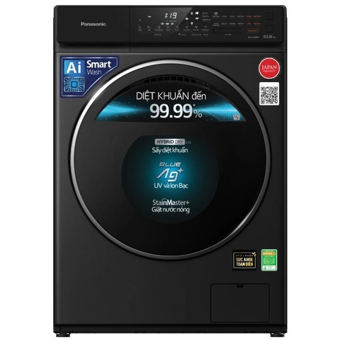 Máy giặt Panasonic Inverter 10.5 kg/Sấy tiện ích 2kg NA-V105FR1BV