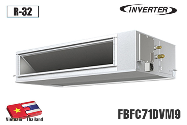 Điều hòa dấu trần nối ống gió Daikin 24.000Btu inverter FBFC71DVM9