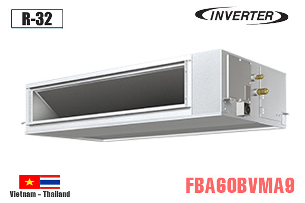 Điều hòa nối ống gió 21000Btu Daikin 2 chiều inverter FBA60BVMA9/RZA60DV2V