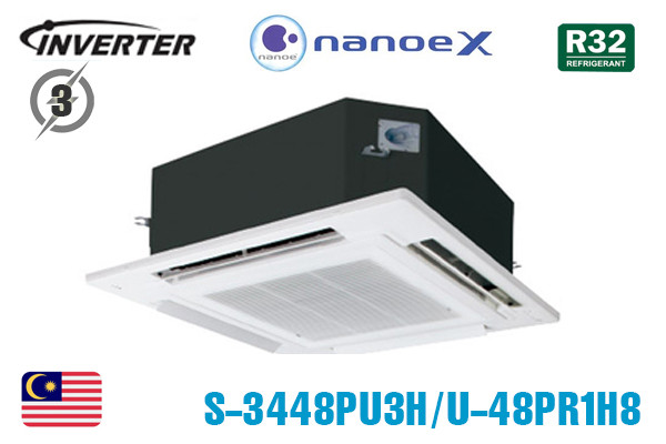 Điều hòa âm trần Panasonic inverter 48000BTU 3 Pha S-3448PU3H/U-48PR1H8