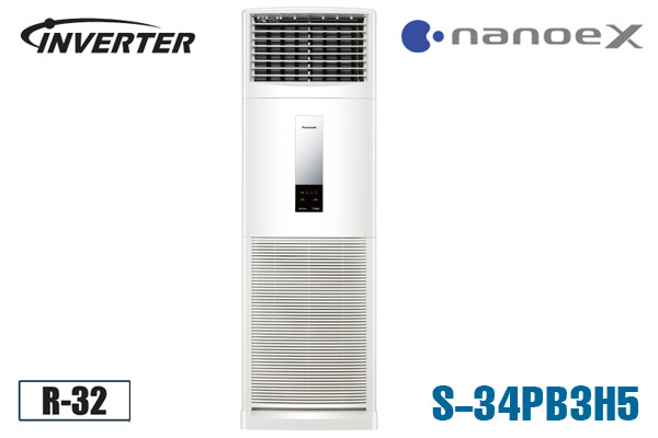 Điều hòa cây Panasonic inverter 34000Btu 1 chiều S-34PB3H5