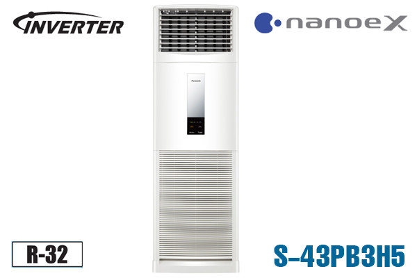 Điều hòa cây Panasonic inverter 43000Btu 1 chiều S-43PB3H5