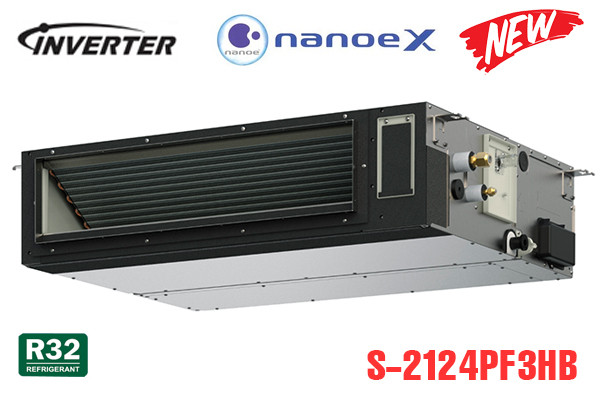 Điều hòa dấu trần nối ống gió Panasonic inverter 21000Btu 2 chiều S-2124PF3HB