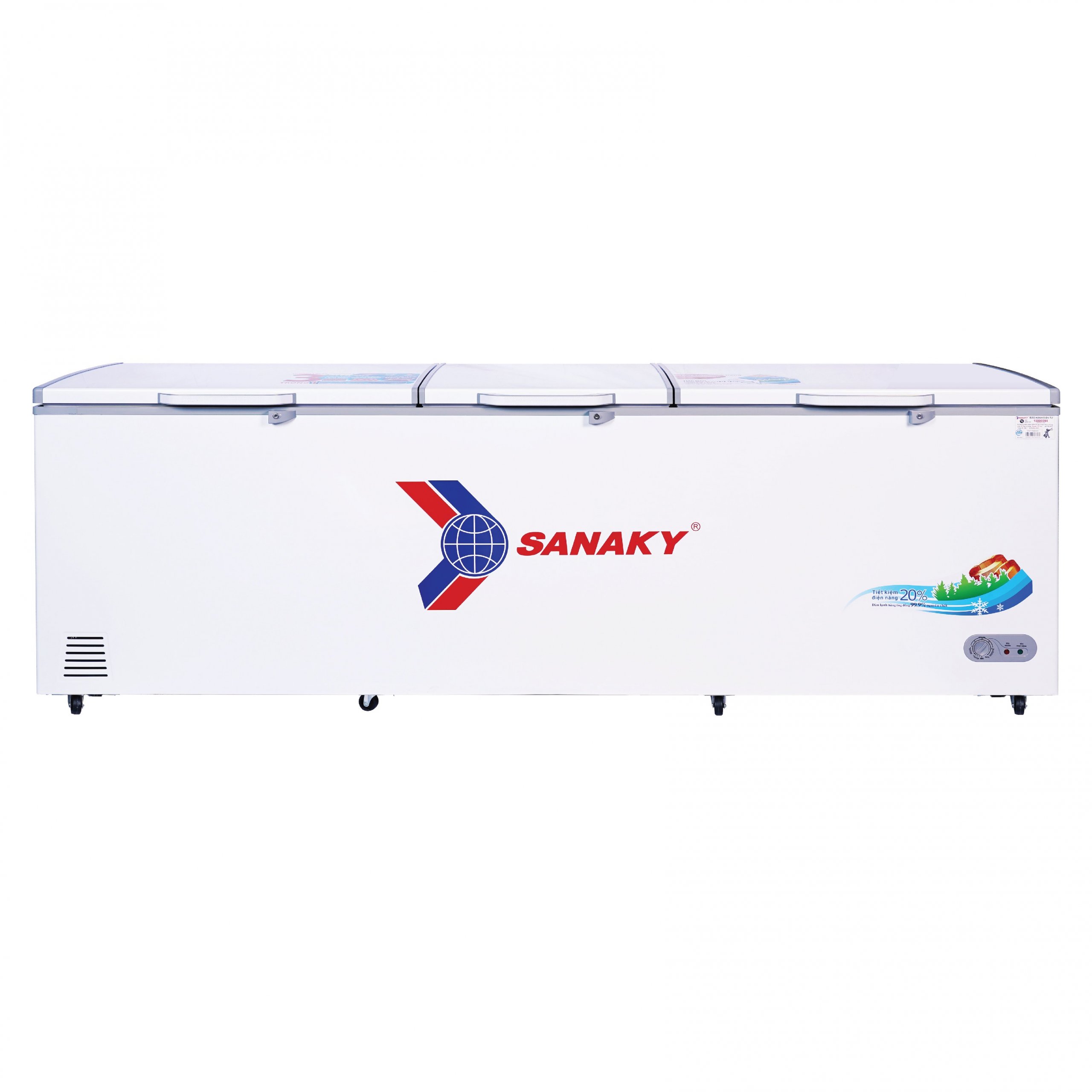 Tủ Đông Sanaky 900 lít, 1 ngăn đông, 3 cánh mở VH-1199HY