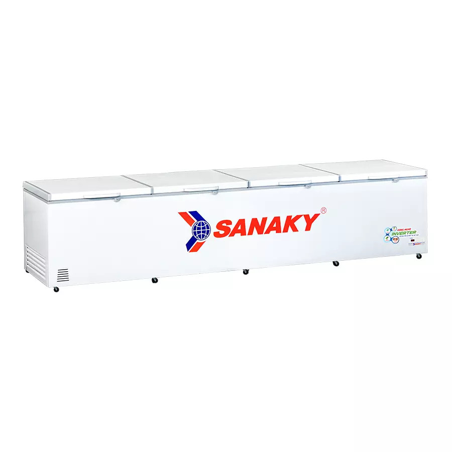 Tủ đông Sanaky inverter 2000 lít, 1 ngăn đông, 4 cánh mở VH-2399HY3