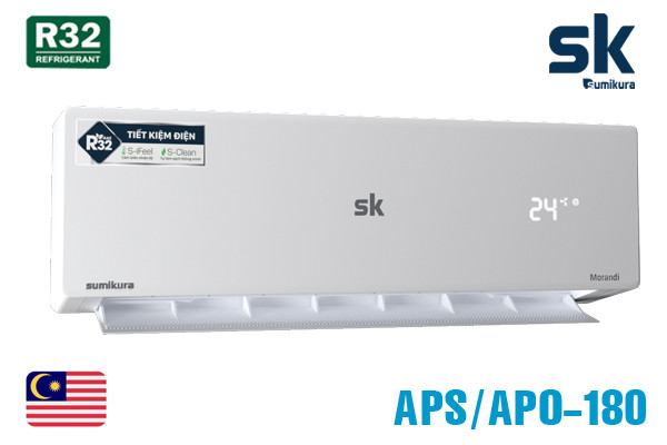 Điều hòa Sumikura 1 chiều 18.000BTU APS/APO-180/MORANDI