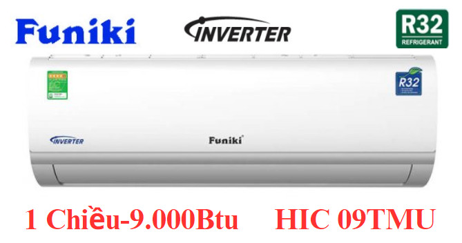 Điều hòa Funiki inverter 9000 BTU 1 chiều HIC09TMU