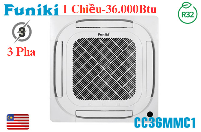 Điều hòa âm trần Funiki 1 chiều 36.000BTU CC36MMC1