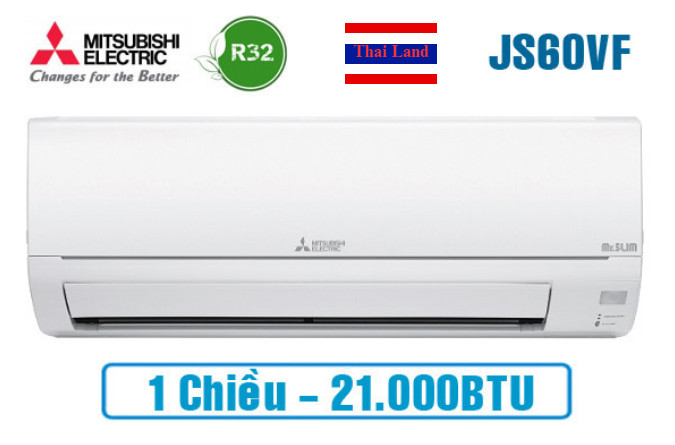 Điều hòa Mitsubishi electric 21000btu MS - JS60VF