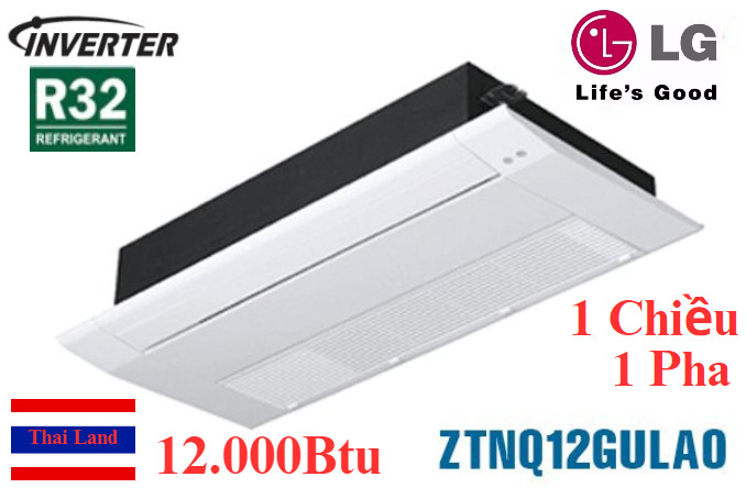 Điều hòa âm trần LG inverter 1 hướng thổi 12000Btu 1 chiều 1 pha ZTNQ12GULA0/ZUAA1