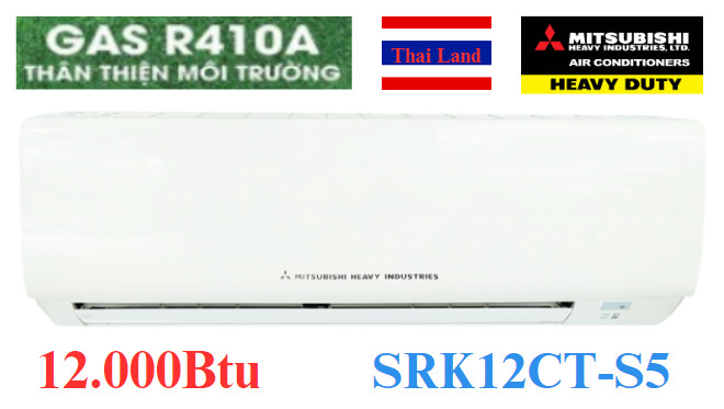 Điều hòa Mitsubishi Heavy 12.000Btu 1 chiều SRK12CT-S5