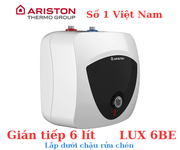 Bình nước nóng gián tiếp Ariston 6 lít ANDRIS LUX 6BE
