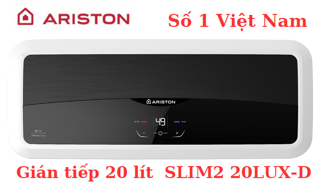 Máy nước nóng Ariston 20 lít SLIM2 20 LUX-D AG+