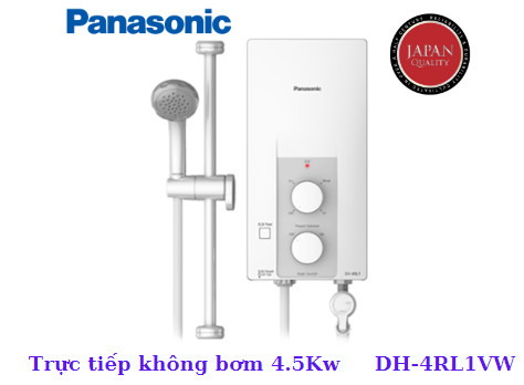 Máy Nước Nóng Trực Tiếp Panasonic DH-4RL1VW 4.5KW (không bơm)