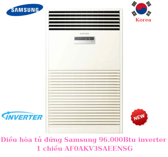 Điều hòa tủ đứng Samsung 96.000Btu inverter 1 chiều AF0AKV3SAEENSG