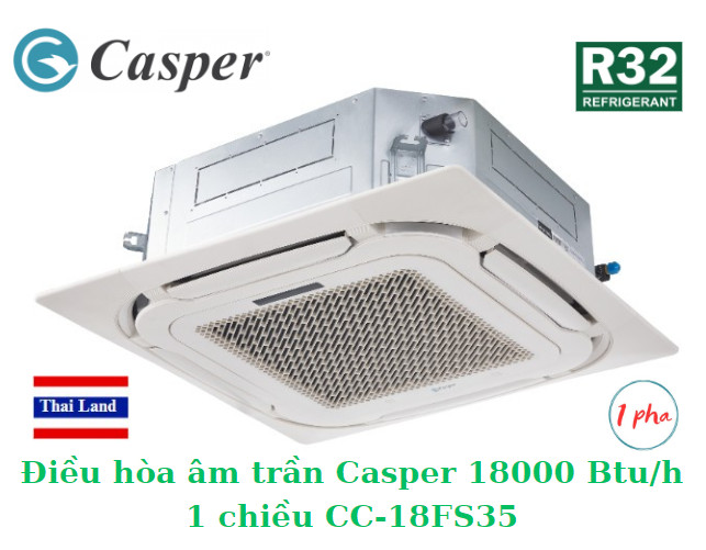 Điều hòa âm trần Casper 18000 Btu CC-18FS35