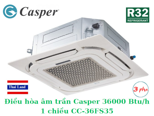 Điều hòa âm trần Casper 36000 Btu CC-36FS35