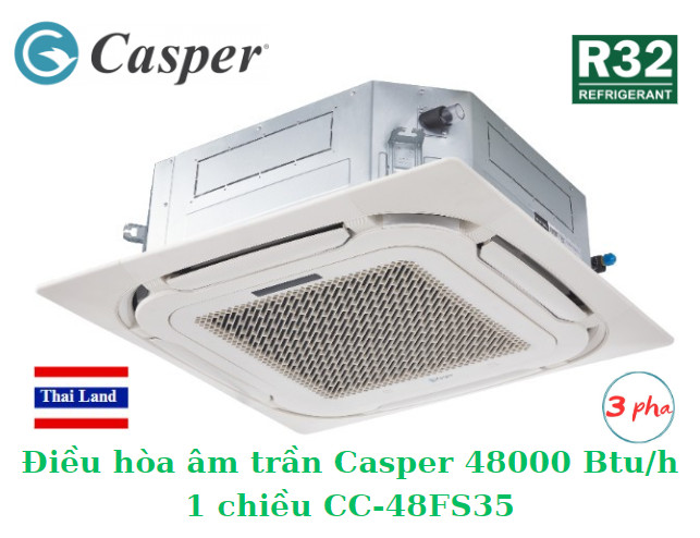 Điều hòa âm trần Casper 48000 Btu CC-48FS35