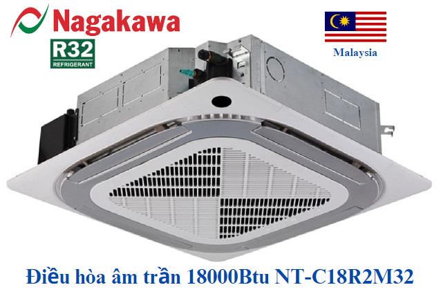 Điều hòa âm trần Nagakawa 18000BTU 1 chiều NT-C18R2M32