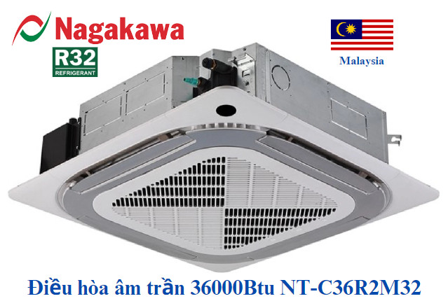 Điều hòa âm trần Nagakawa 36000BTU 1 chiều NT-C36R2M32