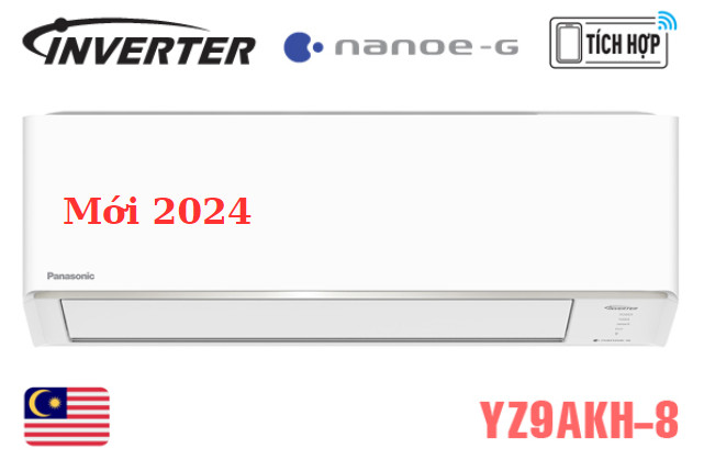 Điều hòa Panasonic 2 chiều 9.000Btu inverter YZ9AKH-8