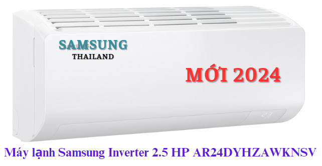 Điều hòa Samsung Inverter 2.5 HP AR24DYHZAWKNSV