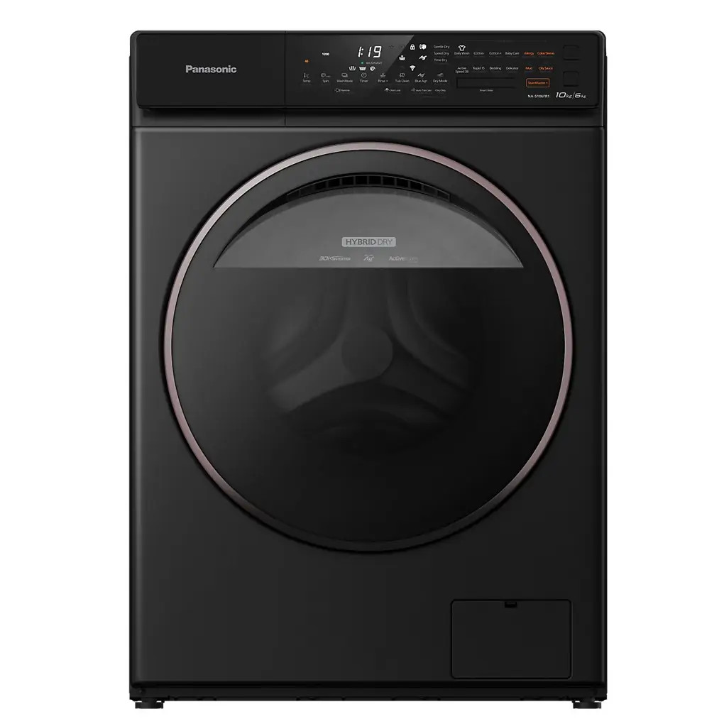 Máy giặt Panasonic Inverter giặt 10 kg - sấy 6 kg NA-S106FR1PV