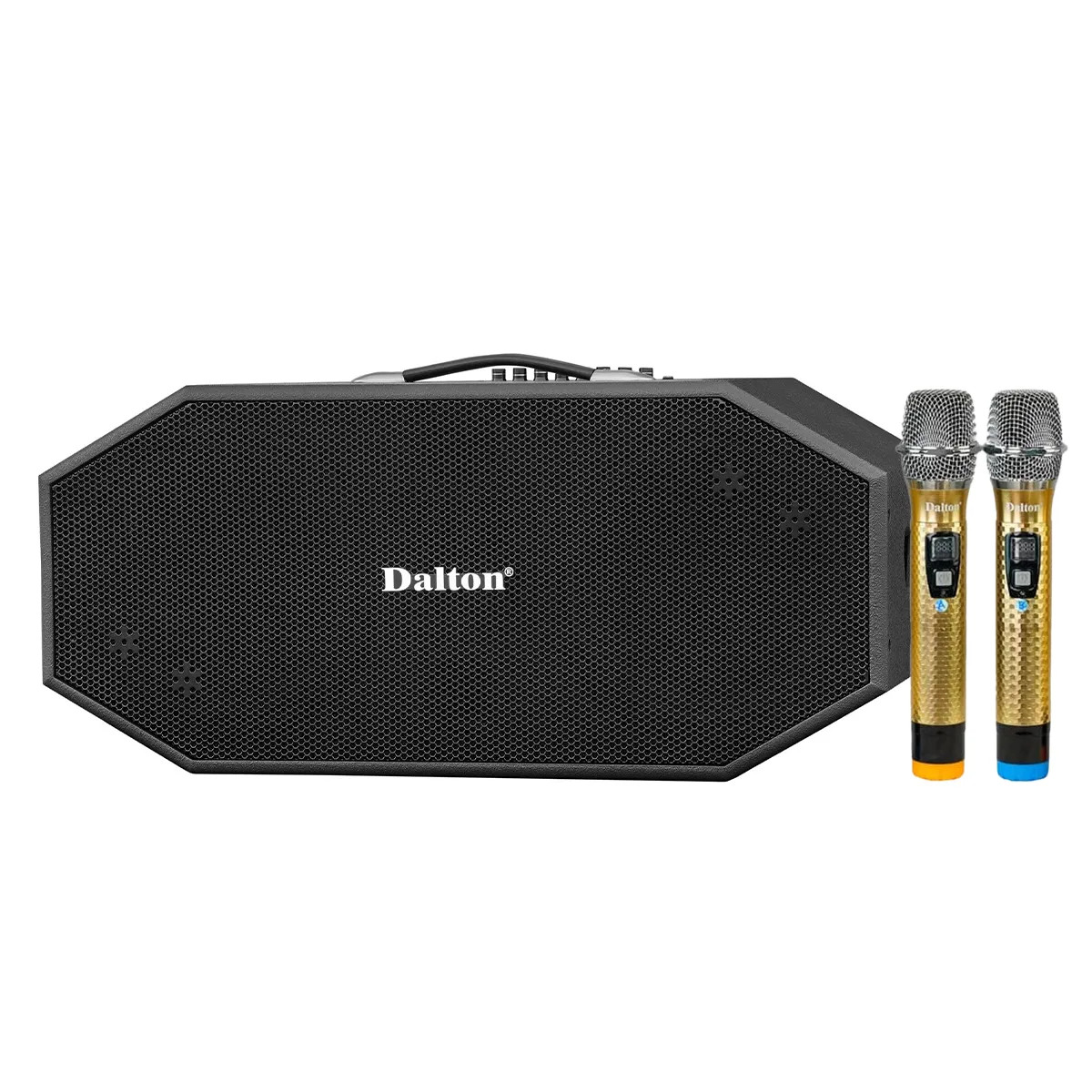 Loa Xách Tay Dalton 2 Bass 25cm, Kèm 2 Micro K210H (hoặc K225H)