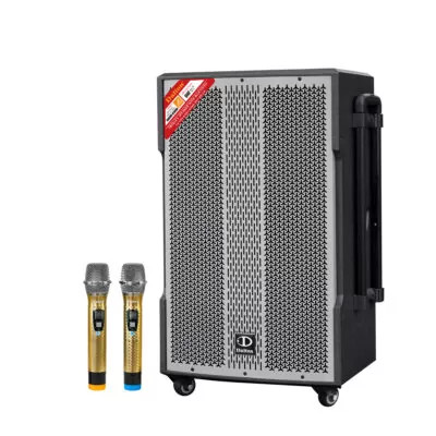 Loa Kéo Dalton TS-15G500X, 600W, Bass 40, kèm 2 mic không dây