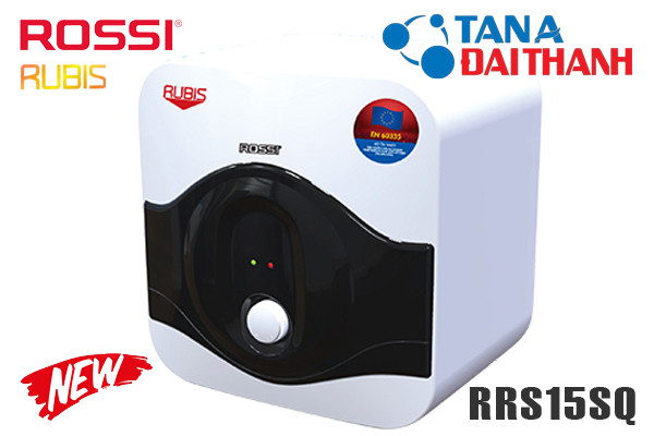 Bình nóng lạnh Rossi Rubis 15 lít vuông RRS15SQ