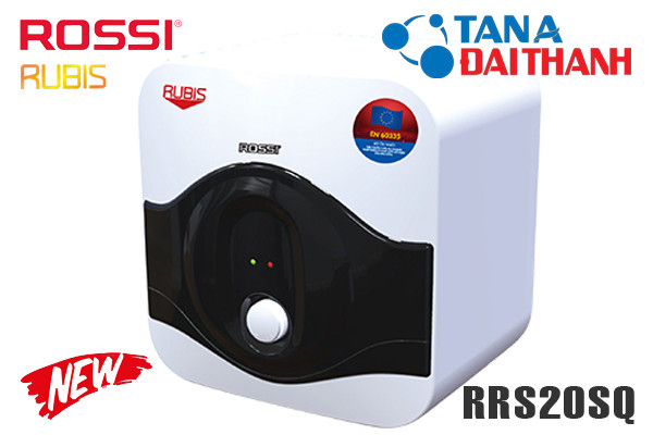 Bình nóng lạnh Rossi Rubis 20 lít vuông RRS20SQ
