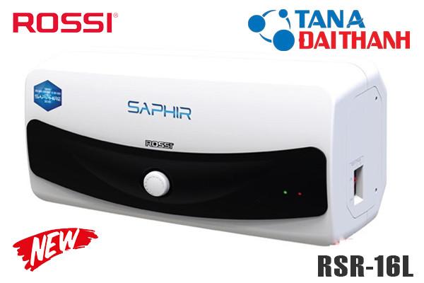 Bình nóng lạnh Rossi Saphir 16 lít ngang RSR16SL