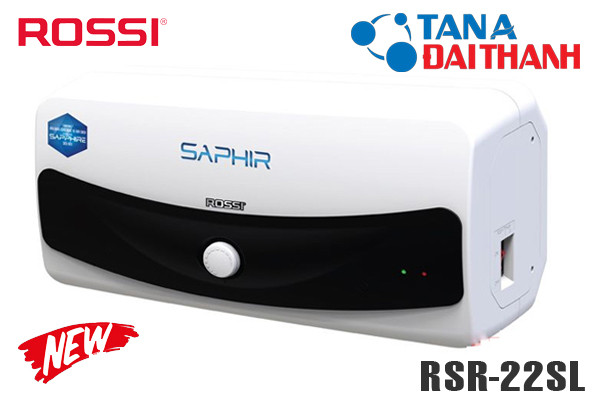 Bình nóng lạnh Rossi Saphir 22 lít ngang RSR22SL