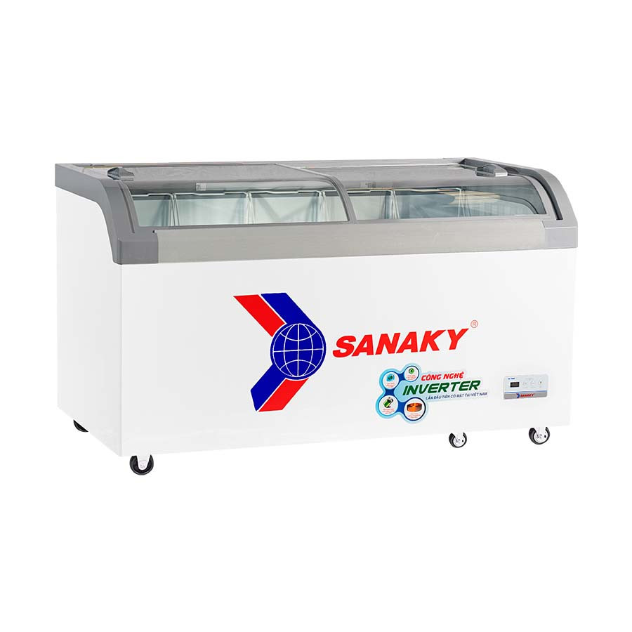 Tủ Đông mặt kính trưng bày Sanaky inverter 500 lít VH-899K3A