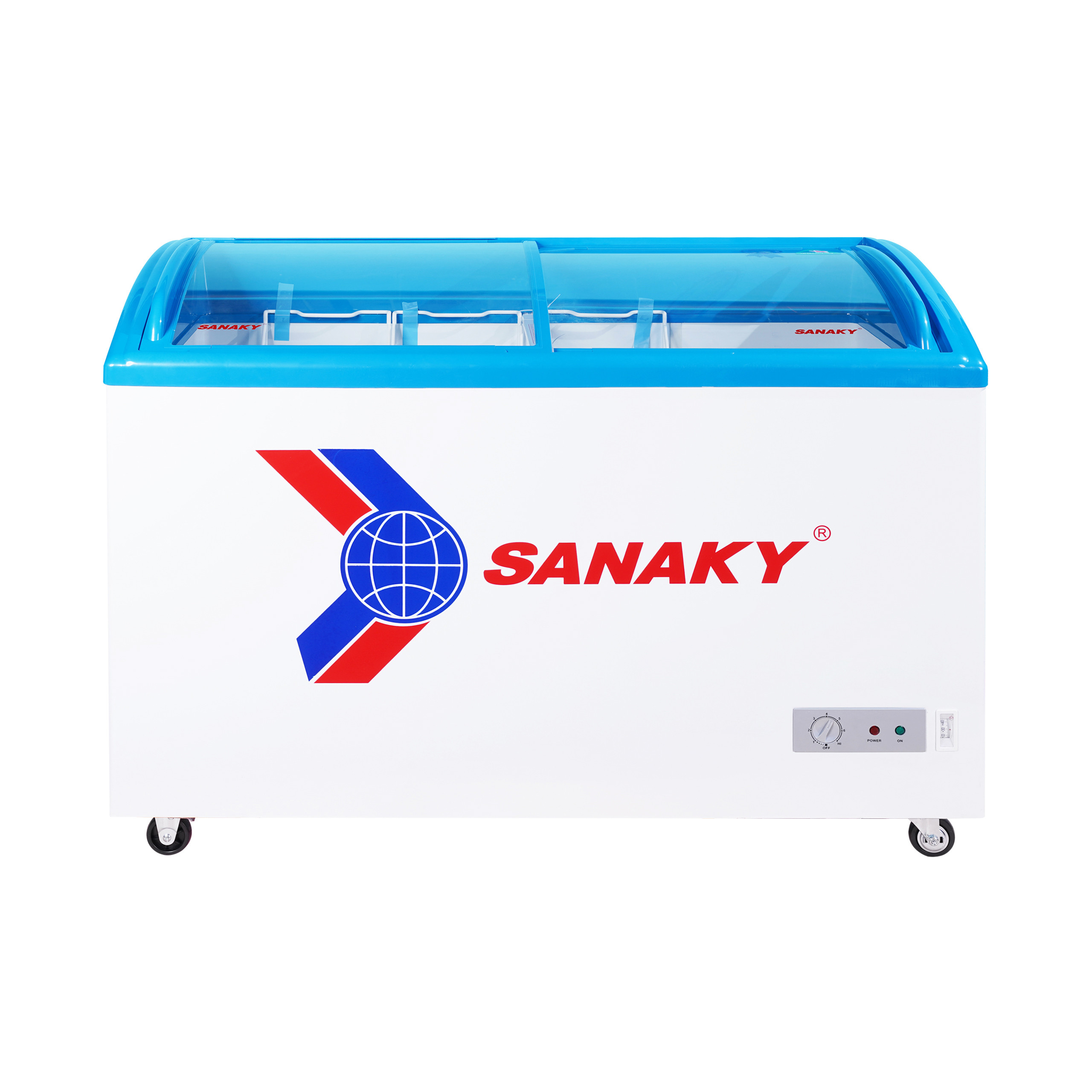 Tủ Đông mặt kính trưng bày Sanaky 340 lít VH-482K