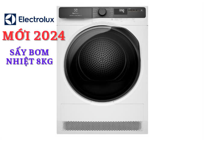 Máy sấy bơm nhiệt Electrolux UltimateCare 8 kg EDH803J5WC