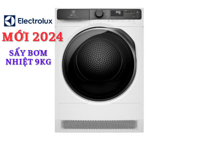 Máy sấy bơm nhiệt Electrolux UltimateCare 9 kg EDH903R7WC