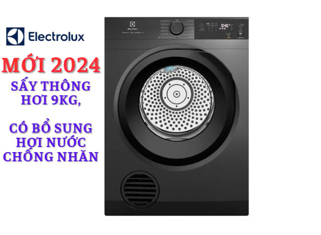 Máy sấy thông hơi Electrolux UltimateCare 9 kg EDS904N3SC