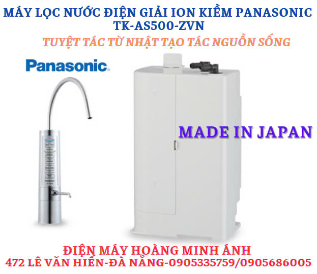 Máy lọc nước điện giải ion kiềm Panasonic TK-AB50 5 tấm điện cực
