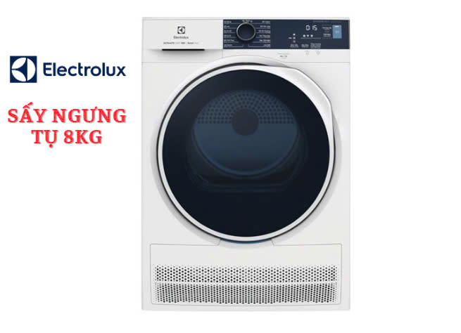 Máy sấy ngưng tụ Electrolux UltimateCare 8 kg EDC804P5WB
