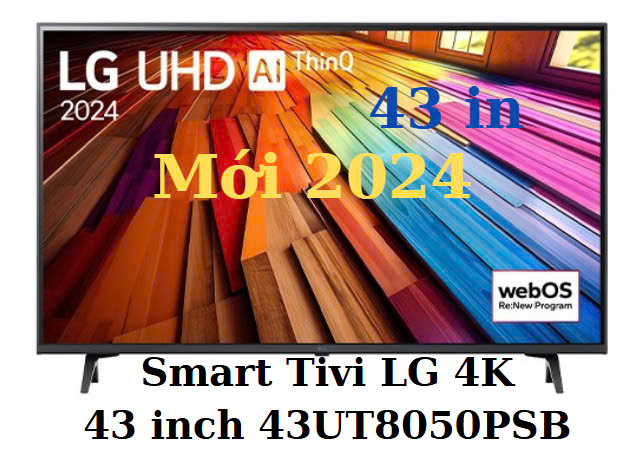 Smart Tivi LG 4K 43 inch 43UT8050PSB