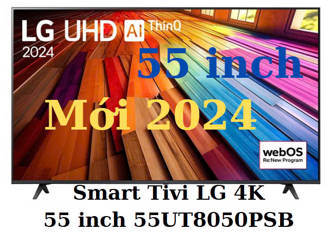 Smart Tivi LG 4K 55 inch 55UT8050PSB