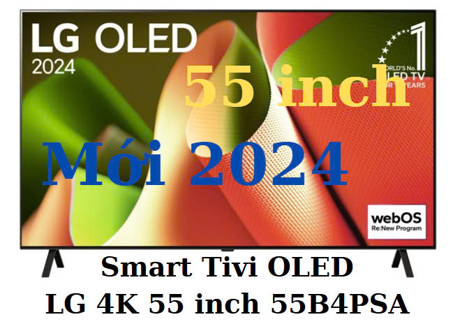 Smart Tivi OLED LG 4K 55 inch 55B4PSA
