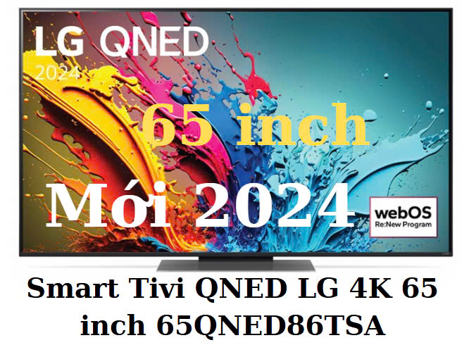 Smart Tivi QNED LG 4K 65 inch 65QNED86TSA